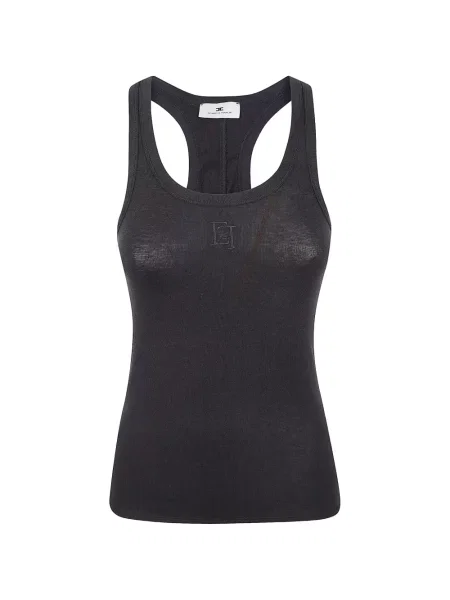 Top Elisabetta Franchi negru