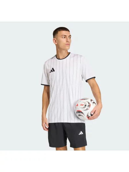 Koszulka Adidas z dżerseju biała