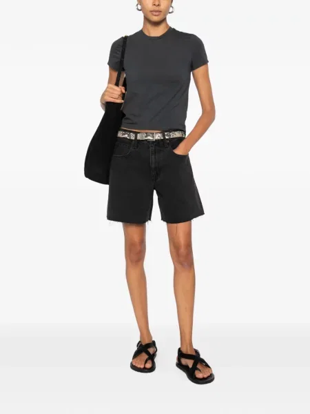 Pantaloni scurți Slvrlake negru