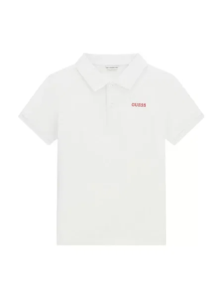 Детское поло Guess белое