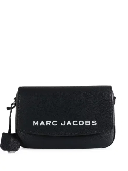 Geantă Marc Jacobs din piele cu imagine negru