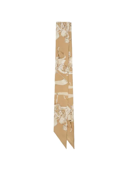 Selyem skinny sál Burberry