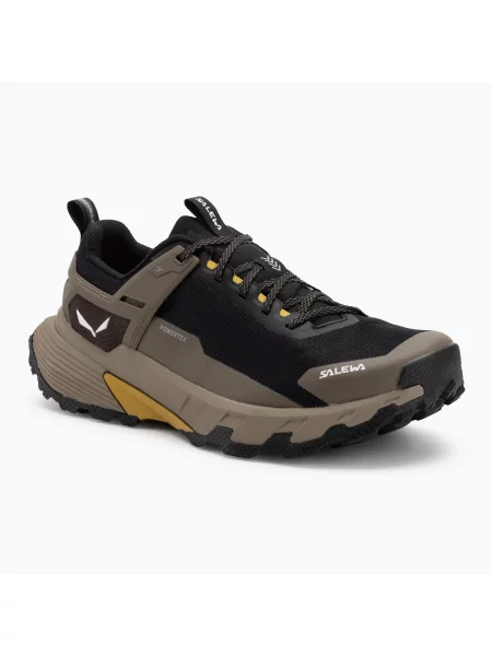 Încălțăminte de trekking pentru bărbați Salewa Pedroc 2 PTX black out/bungee cord negru