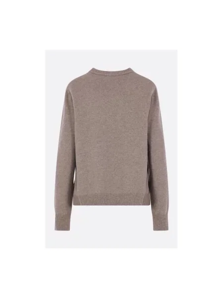 Dzianinowy sweter Róhe beżowy