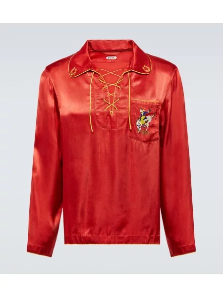 Srajca Bode z vezenjem rdeča