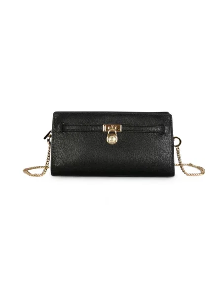Torebka crossbody Michael Michael Kors skórzana czarna