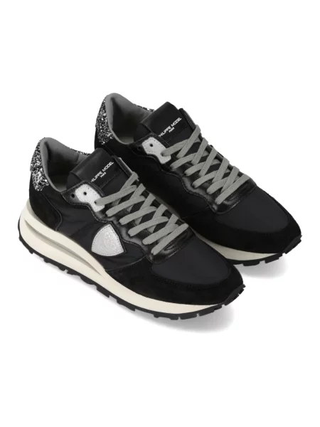 Buty do biegania Philippe Model zamszowe do biegania czarne