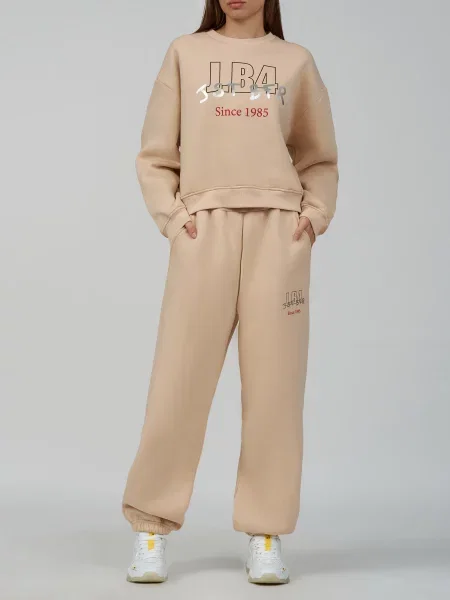 Костюмний спортивний костюм J.b4 Just Before бежевий
