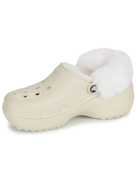 Tenisky Crocs na platforme biela