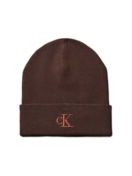 Čiapka Calvin Klein Jeans hnedá