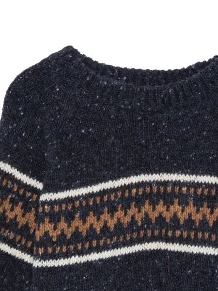 Sweter dziecięcy Laranjinha niebieski