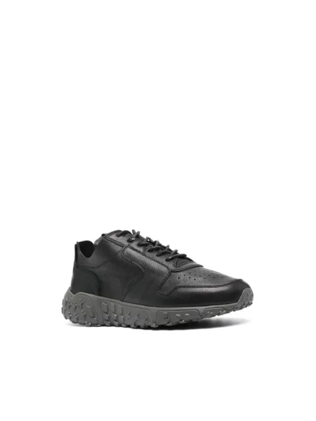 Sneakersy Buttero skórzane czarne