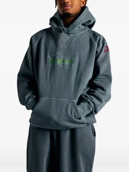 Hoodie Pop Trading Company μπλε