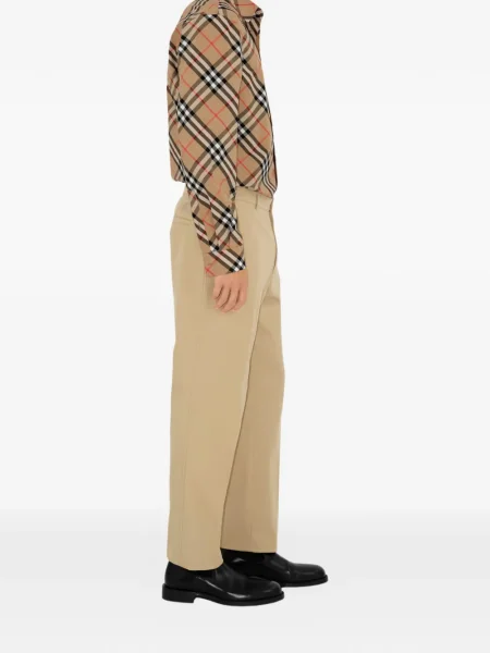 Kostkovaná poplínová košile Burberry