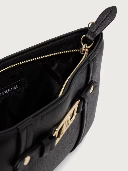 Кожаная сумка Armani Exchange
