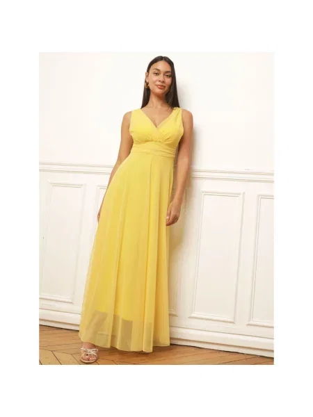 Haljina La Modeuse žuta