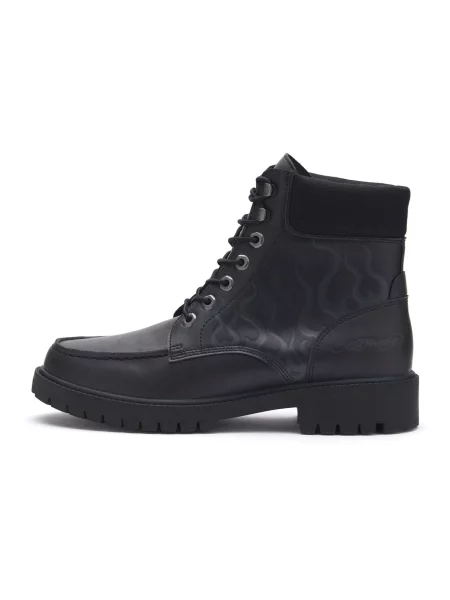 Ed Hardy Bocanci cu șireturi negru
