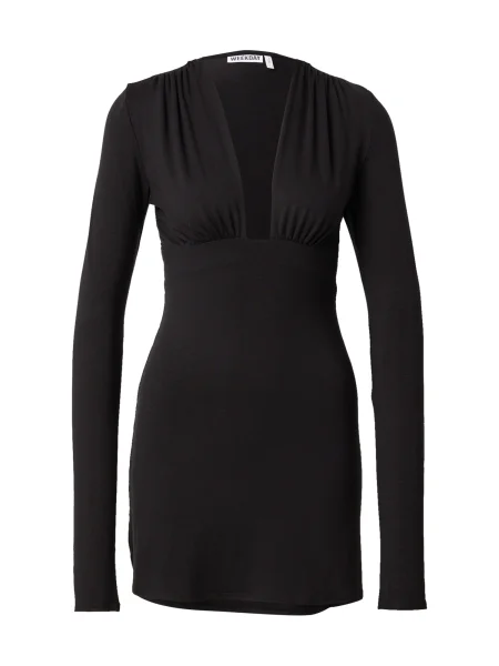 WEEKDAY Rochie Aline' negru