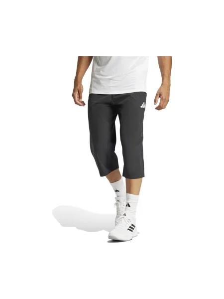 ADIDAS PERFORMANCE Pantaloni sport Essentials negru alb