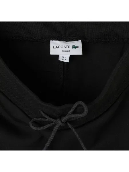 Lacoste Spodnie Dresowe Slim Fit czarne