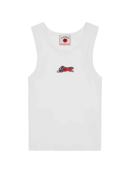 Podkoszulka Icecream z koralikami biała