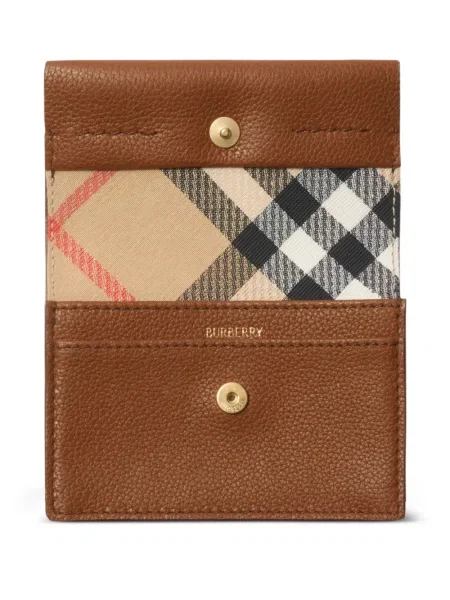 Portofel Burberry din piele maro