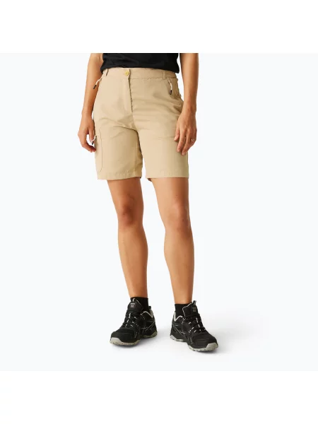 Trekingové šortky REGATTA Chaska III moccasin béžové