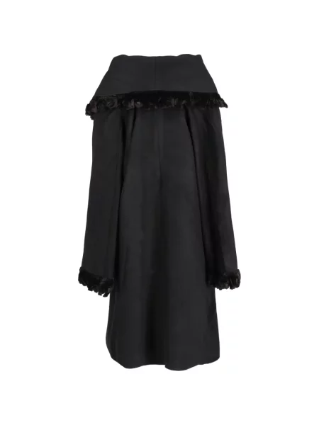 Kabát Fendi Pre-owned černý
