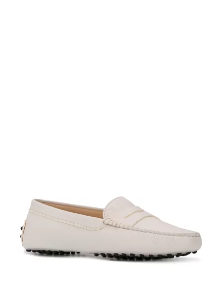 Pantofi loafer Tod's alb