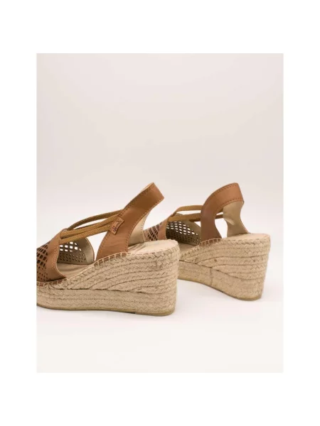 Espadrilky Vidorreta hnedá