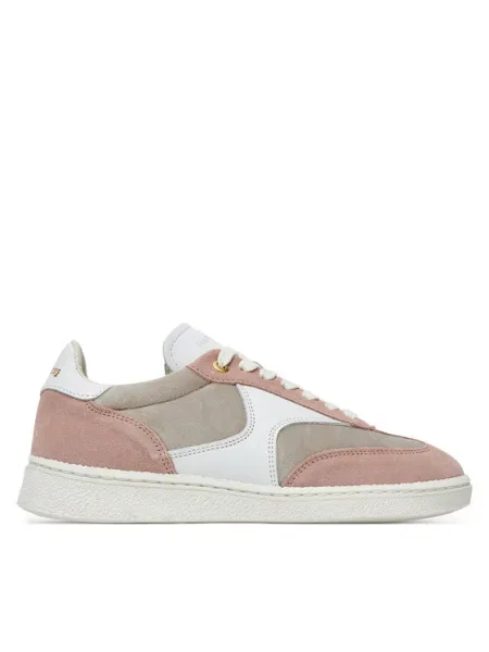 Велурени маратонки Filling Pieces Sprinter Dice розово