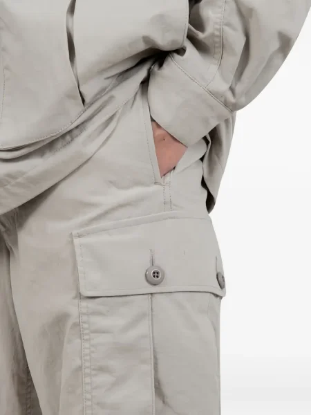Pantaloni cargo Beams Plus gri