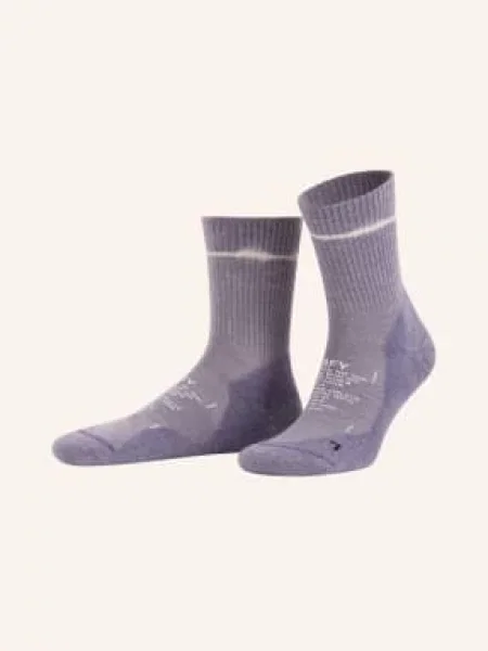 Satisfy Běžecké Ponožky Merino Tube Socks světle fialová