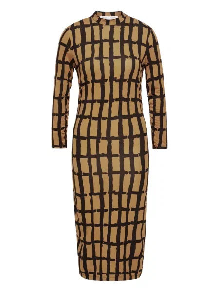 Rochie midi Proenza Schouler cu imagine până la genunchi de costum
