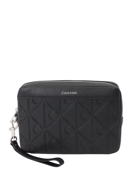 Geantă Calvin Klein din piele negru