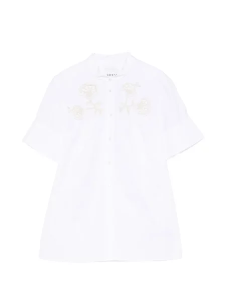 Cămașă Erdem cu aplicații alb