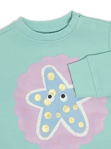 Bluza dziecięca Stella Mccartney niebieska