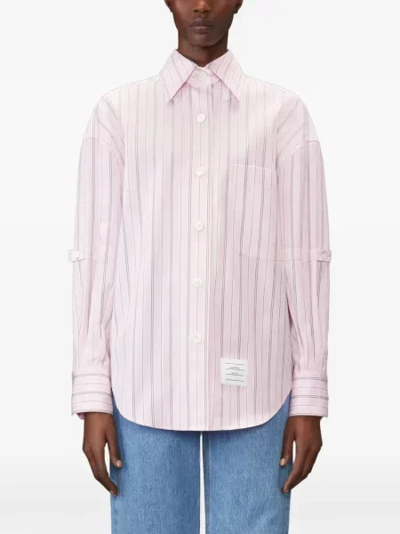 Košeľa Thom Browne ružová