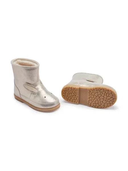 Donsje Дитячі шкіряні зимові черевики Xelly Boots Bunny