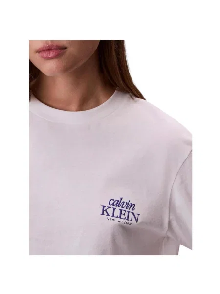 Calvin Klein Jeans Tričko modrá bílá