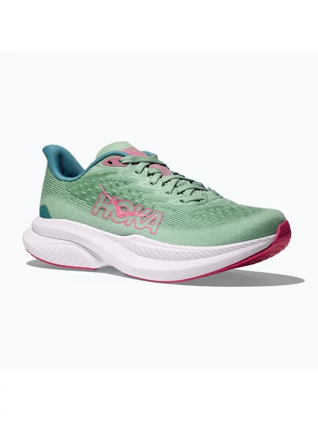 Кросівки для бігу HOKA Mach 6 jadeite/alpine blue сині