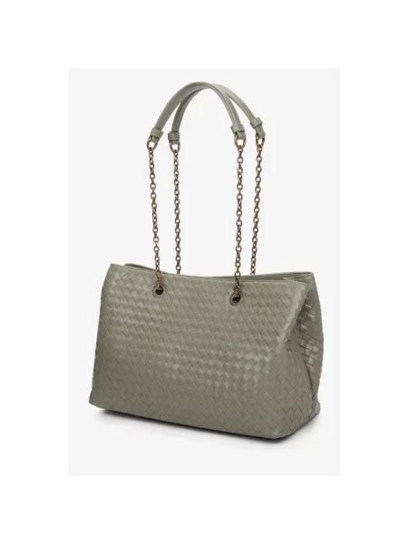 Сумка шкіряна Estro зелена