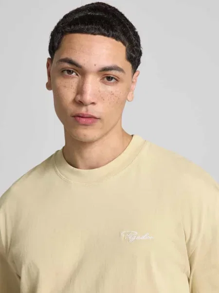 T-shirt o kroju oversize z logo w formie haftu Pegador