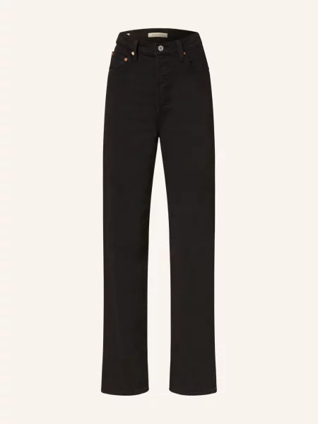 Levi's® Jeansy Straight schwarz czarne
