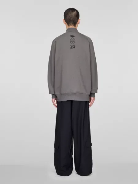 Свитер Adidas серый
