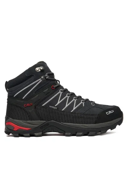 CMP Trekking čevlji Rigel Mid Wp Waterproof črna