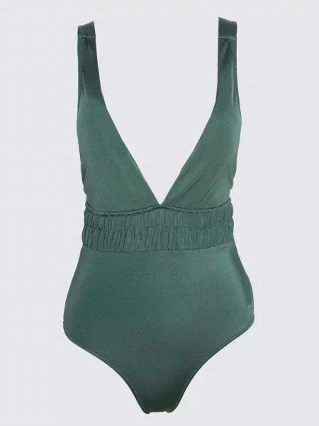 Costum de baie Trendyol cu decolteu în V verde