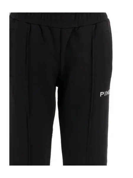 Pantaloni Pinko cu broderie negru