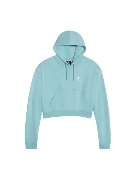 Bluza z kapturem Converse z kapturem niebieska