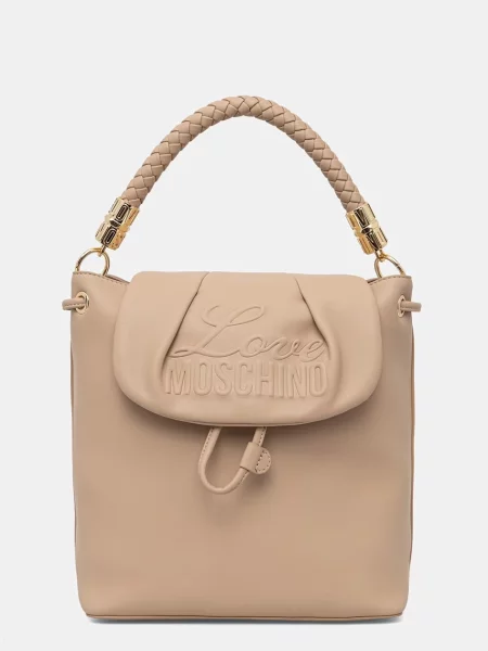 Love Moschino rucsac de pentru femei bej